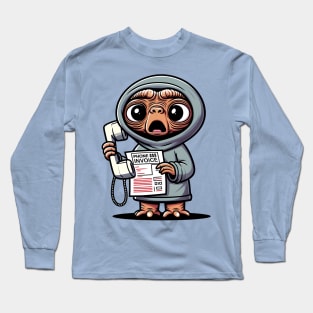 E.T. Phone invoice Long Sleeve T-Shirt